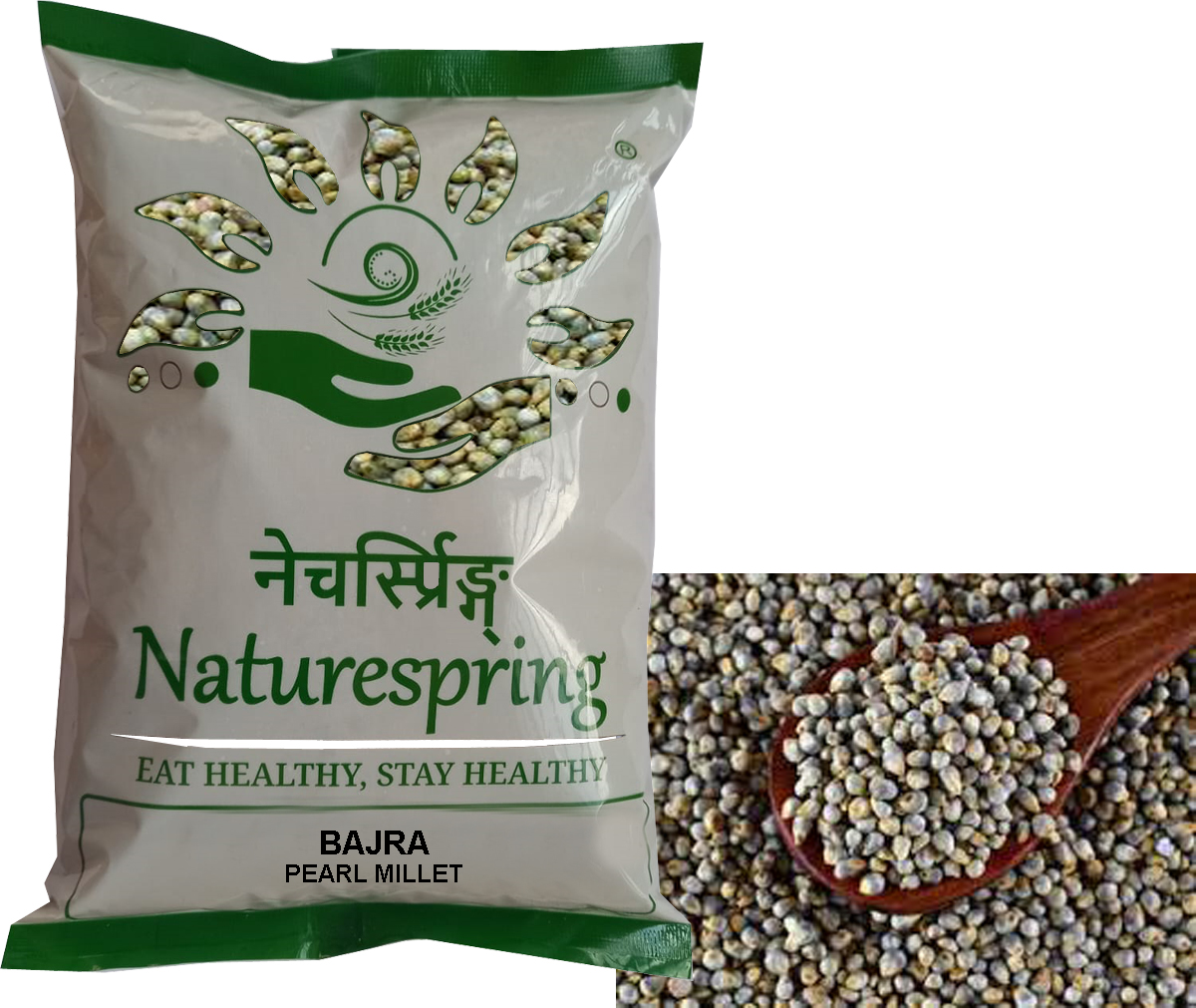 Naturespring Bajra | Pearl Millet 500g