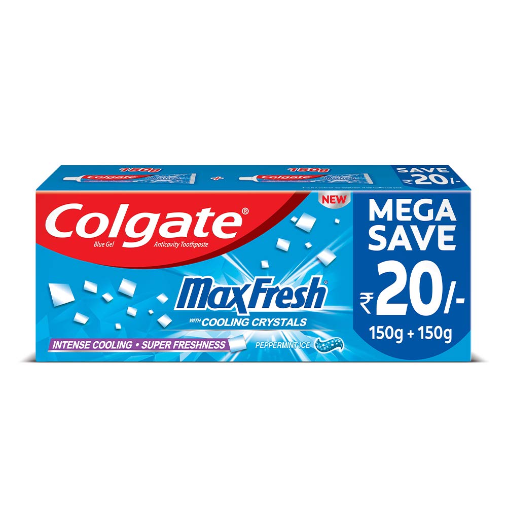 Colgate Maxfresh Toothpaste, Blue Gel 300g