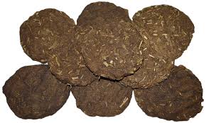 Cow Dung Cake, 5 pcs for Puja